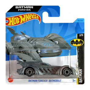 Машинка Базовая Hot Wheels Batman Forever Batmobile Batman 1:64 HKJ73 Grey