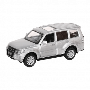 Машинка Автопром Mitsubishi Pajero 4WD Turbo 1:43 Silver - Retromagaz