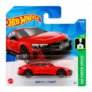 Машинка Базова Hot Wheels Audi RS E-Tron GT Green Speed 1:64 HCX39 Red