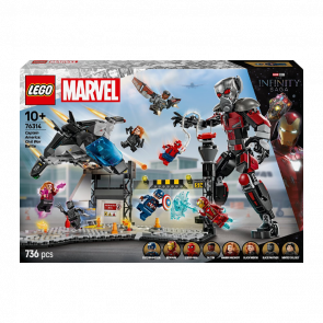 Конструктор Lego Первый Мститель Противостояние Приключенческая Битва Marvel 76314 Новый - Retromagaz