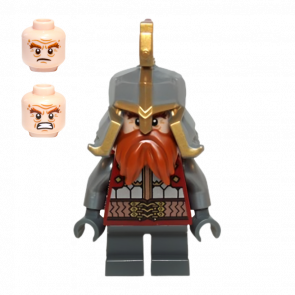 Фігурка Lego The Hobbit Dain Ironfoot Films lor107 Б/У