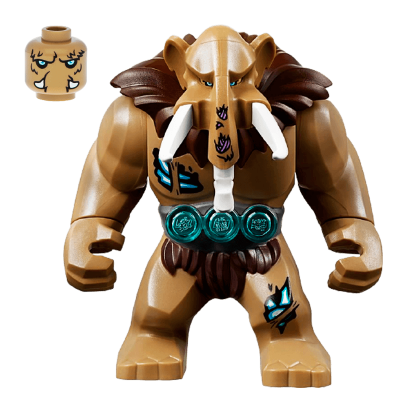 Фигурка Lego Mammoth Tribe Mungus Legends of Chima loc083 1 Б/У - Retromagaz