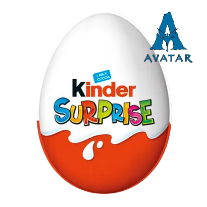 Шоколадне Яйце Kinder Surprise Avatar 20g - Retromagaz