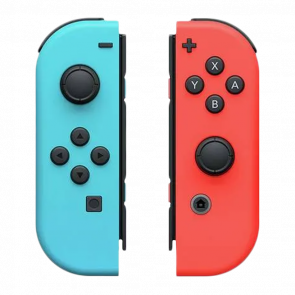 Контроллеры Беспроводной Nintendo Switch Joy-Con Blue Red Б/У - Retromagaz