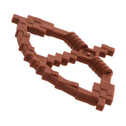 Оружие Lego Minecraft 2шт Bow with Arrow Pixelated 18792 6089103 Reddish Brown Б/У - Retromagaz