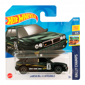 Машинка Базовая Hot Wheels Lancia Delta Integrale Rally Champs 1:64 HCT88 Green - Retromagaz