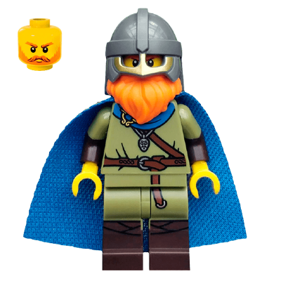 Фігурка Lego Series 20 Viking Collectible Minifigures col365 Б/У - Retromagaz