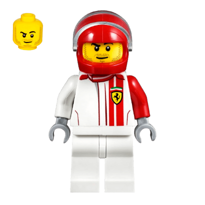 Фигурка Lego Speed Champions Ferrari F40 Competizione Driver Другое sc077 1 Б/У - Retromagaz