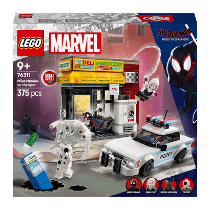 Конструктор Lego Вселенная-Паук Майлз Моралес Против Пятна Marvel 76311 Новый - Retromagaz