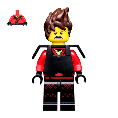 Фигурка Lego Ninja Kai Kendo with Hair Movie Ninjago coltlnm01 Б/У - Retromagaz