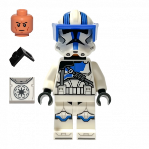 Фігурка Lego Республіка Clone Heavy Trooper 501st Legion Phase 2 Star Wars sw1247 75345 Б/У