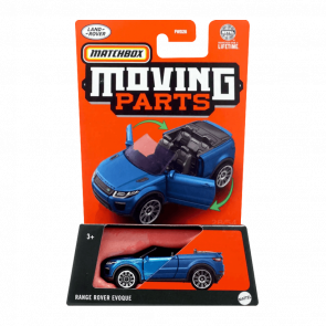 Тематична Машинка Matchbox Range Rover Evoque Moving Parts 1:64 FWD28/HVN11 Blue - Retromagaz