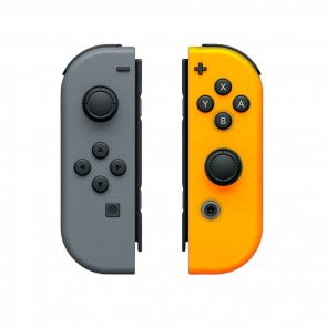 Контроллеры Беспроводной Nintendo Switch Joy-Con Neon Orange Grey Б/У - Retromagaz