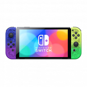 Консоль Nintendo Switch OLED Model HEG-001 Splatoon 3 Limited Edition 64GB Green Violet Б/У - Retromagaz