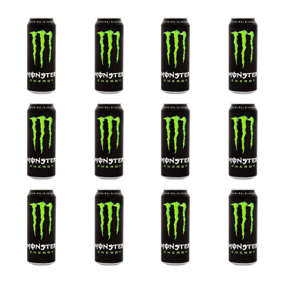 Набор Напиток Энергетический Monster Energy Classic Original 500ml 12шт - Retromagaz