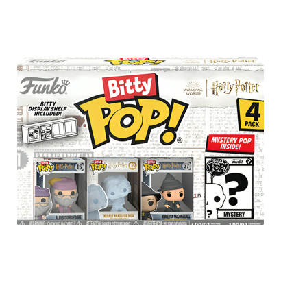 Фигурка FUNKO POP! Bitty Pop! Harry Potter 4 шт в Ассортименте - Retromagaz