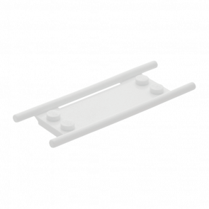 Другое Lego 2шт Stretcher without Bottom Hinges 93140 4622575 White Б/У - Retromagaz