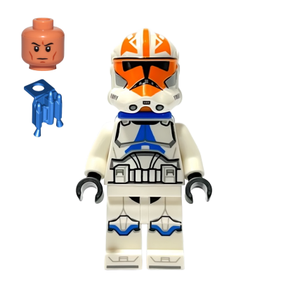 Фігурка Lego Республіка Clone Trooper 501st Legion 332nd Phase 2 Jet Pack Star Wars sw1276 75359 Б/У - Retromagaz