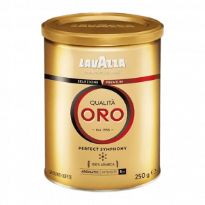 Кофе Молотый Lavazza Qualita Oro Оригинал Ж/б 250g - Retromagaz