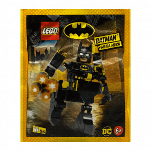 Конструктор Lego Фігурка Batman with Mega Mech Paper Bag Super Heroes 212401 	tlm082 Новый - Retromagaz