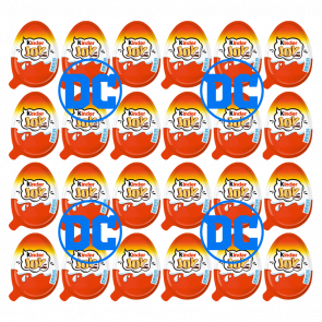 Набір Шоколадне Яйце Kinder 24шт Joy Funko Pop! DC Super Heroes 20g - Retromagaz