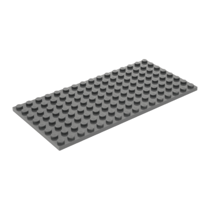 Пластина Lego Звичайна 4шт 8 x 16 92438 4654613 Dark Bluish Grey Б/У - Retromagaz