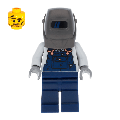 Фігурка Lego Series 11 Welder Collectible Minifigures col172 Б/У - Retromagaz