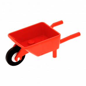 Хоз. Инвентарь Lego Wheelbarrow Frame 98288c01 4646527 3464 4296997 59895 4516843 Red Б/У - Retromagaz