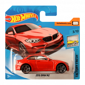 Машинка Базовая Hot Wheels 2016 BMW M2 Factory Fresh 1:64 FJY17 Red