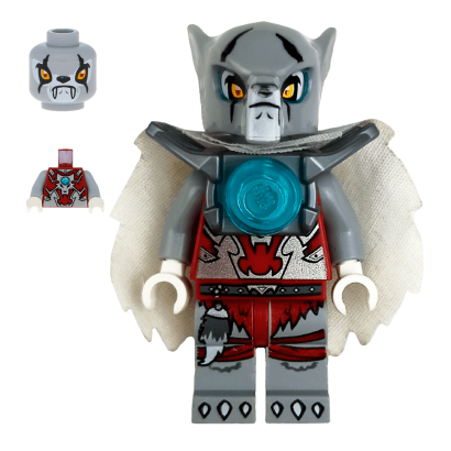 Фігурка Lego Wolf Tribe Worriz Legends of Chima loc038 Б/У - Retromagaz