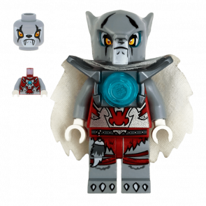 Фігурка Lego Wolf Tribe Worriz Legends of Chima loc038 Б/У - Retromagaz