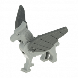 Фігурка Lego Земля Hippogriff Harry Potter Animals Buckbeakc01 1 Light Bluish Grey Б/У - Retromagaz