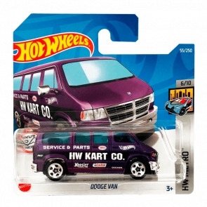 Машинка Базовая Hot Wheels Dodge Van Metro 1:64 HCT63 Purple - Retromagaz