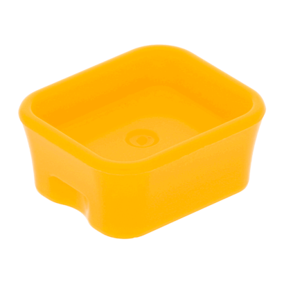 Посуда Lego 2шт Dish Rectangular 93082c 6037810 Bright Light Orange Б/У - Retromagaz