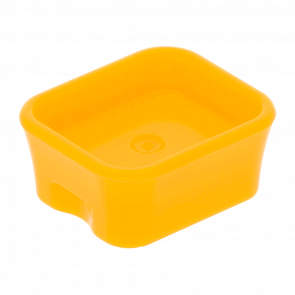 Посуда Lego 2шт Dish Rectangular 93082c 6037810 Bright Light Orange Б/У