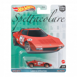 Машинка Premium Hot Wheels Lancia Stratos Spettacolare 1:64 FPY86/HKC49 Red - Retromagaz