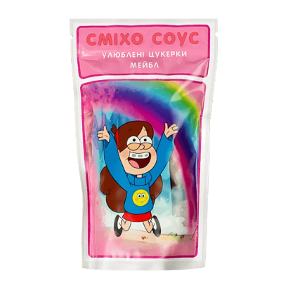 Цукерки Жувальні Gravity Falls Сміхо-Соус Мейбл 130g - Retromagaz