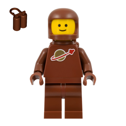 Фігурка Lego Series 24 Brown Astronaut Collectible Minifigures col413 Б/У - Retromagaz