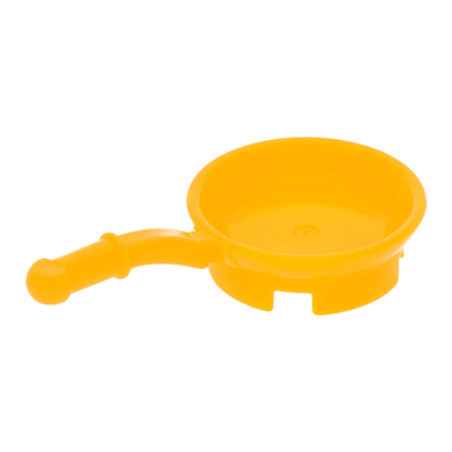 Посуда Lego 2шт Frying Pan 93082a 6037810 Bright Light Orange Б/У - Retromagaz