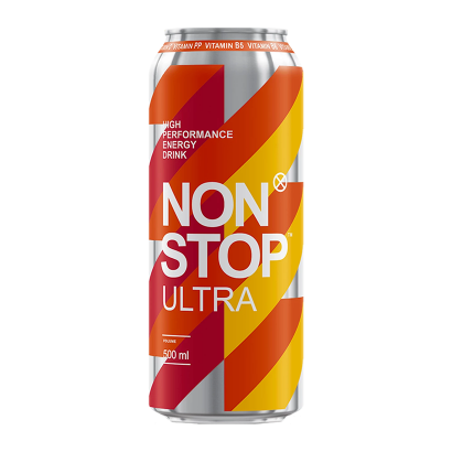 Напиток Энергетический Non Stop Ultra 500ml - Retromagaz