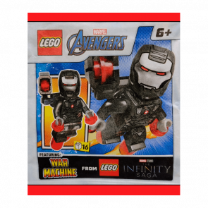 Конструктор Lego Фигурка Marvel War Machine Paper Bag Super Heroes 242401 sh0987 Новый - Retromagaz