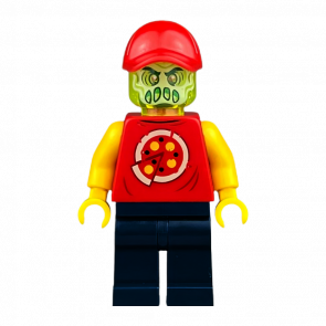 Фигурка Lego Hidden Side Possessed Pizza Delivery Man Adventure hs030 Б/У - Retromagaz