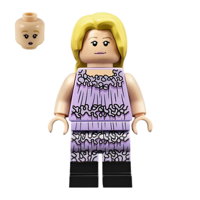 Фігурка Lego Harry Potter Luna Lovegood Lavender Dress Films hp227 Б/У - Retromagaz