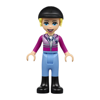 Фигурка Lego Girl Stephanie Medium Blue Pants Friends frnd285 1 Б/У - Retromagaz