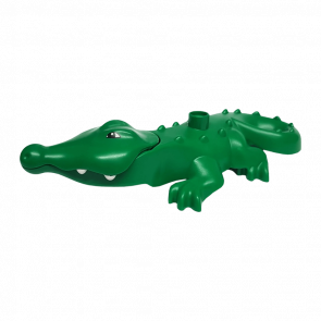 Фигурка Lego Animals Crocodile Large with Opening Jaw Duplo 87963c01pb01 Green Б/У - Retromagaz