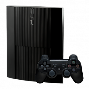 Консоль Sony PlayStation 3 Super Slim Модифицированная 250GB Black + 5 Встроенных Игр Б/У - Retromagaz