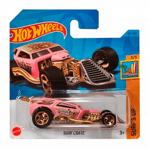 Машинка Базова Hot Wheels Surf Crate Treasure Hunts Surf's Up 1:64 HKL06 Pink - Retromagaz