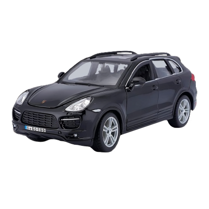 Машинка Bburago Porsche Cayenne Turbo 1:24 Black - Retromagaz