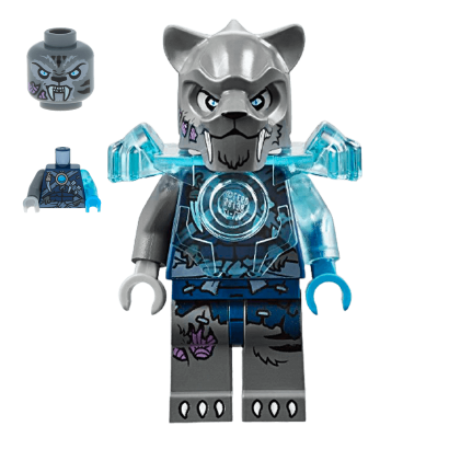 Фігурка Lego Saber-Tooth Tiger Tribe Stealthor Legends of Chima loc095 Б/У - Retromagaz