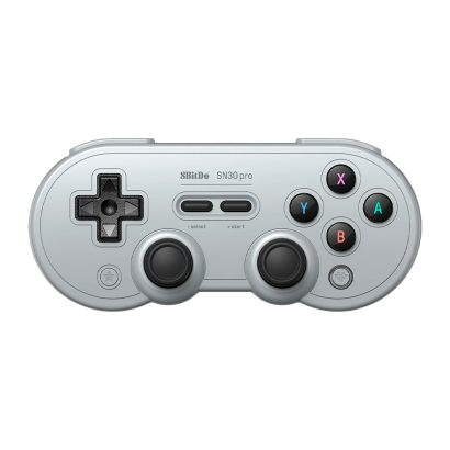 Геймпад Беспроводной 8BitDo SNES SN30 Pro Grey Б/У - Retromagaz